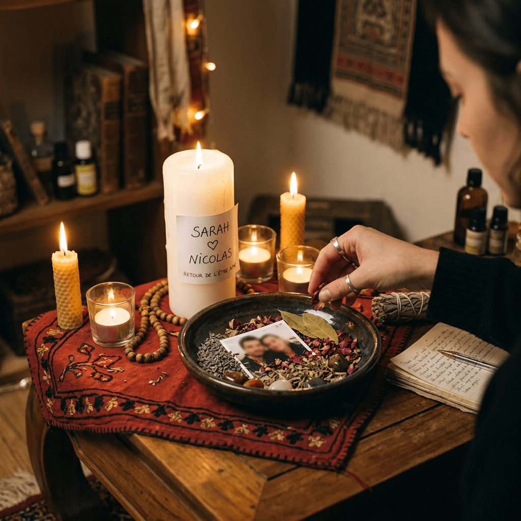 Découvrez le guide complet du rituel de retour affectif avec le prénom par le Coach Spirituel Agboho. 25 ans d'expérience pour faire revenir son ex,
