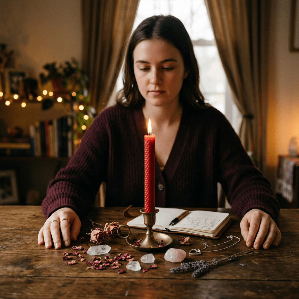 Découvrez le guide complet du rituel d'amour avec une bougie rouge par le Coach Spirituel Agboho. 25 ans d'expérience pour raviver la passion, faire revenir son ex 