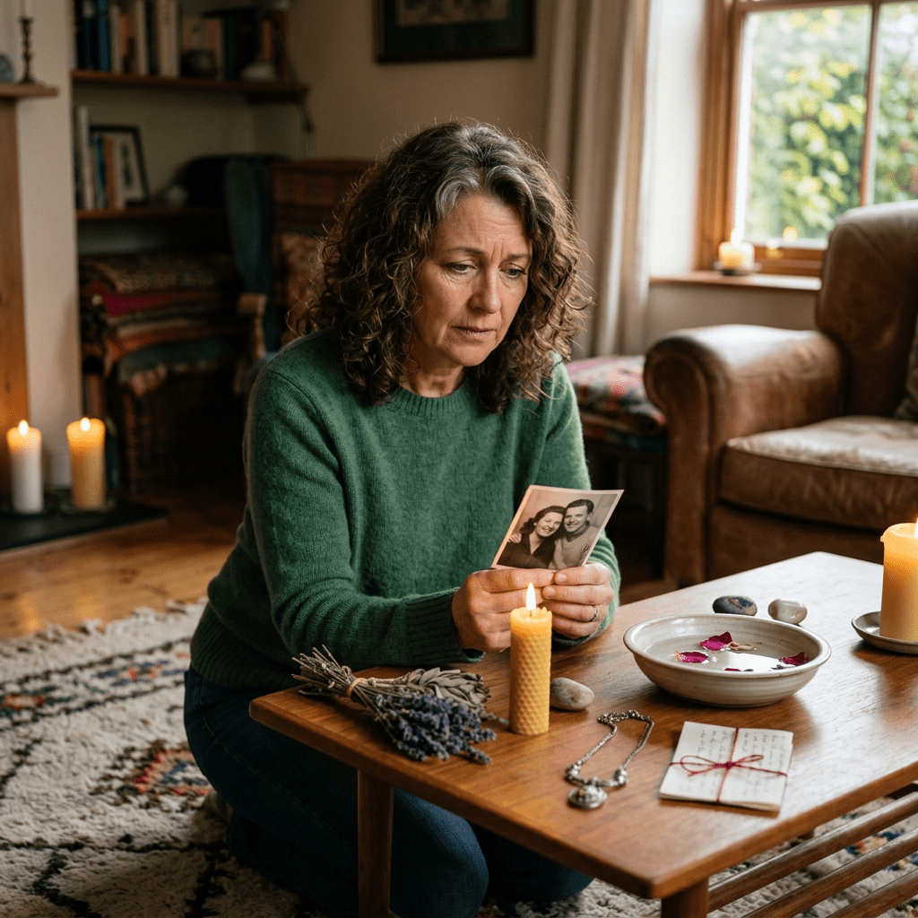 Home ritual to reunite former couple