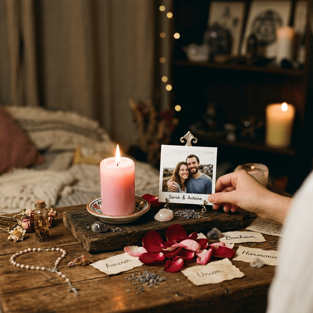 Découvrez le guide complet du rituel pour retrouver sa femme par le Coach Spirituel Agboho. 25 ans d'expérience pour faire revenir son épouse, réconcilier votre couple et sauver votre mariage. Rituels puissants avec photo