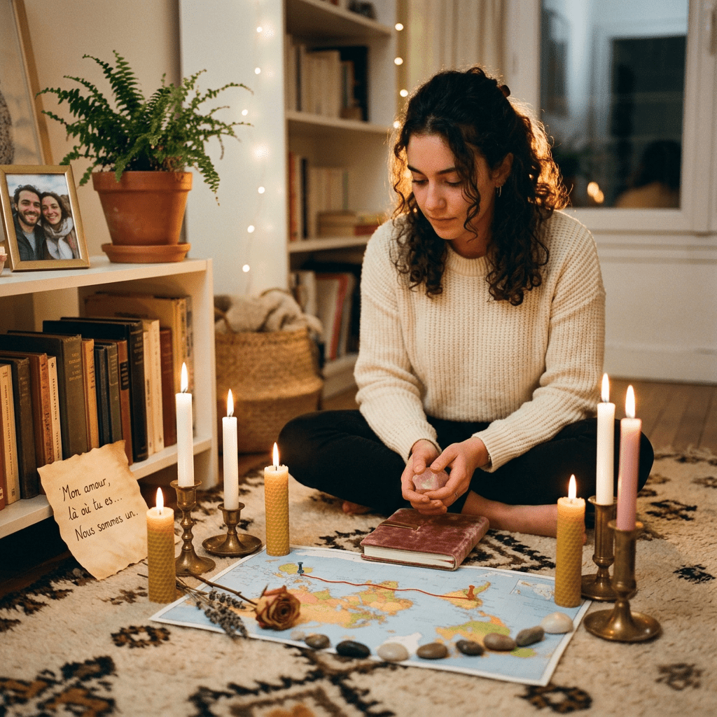 Découvrez le guide complet du rituel d'envoûtement d'amour à distance par le Coach Spirituel Agboho. 25 ans d'expérience pour toucher le cœur de l'être aimé, raviver la passion et réconcilier votre couple,